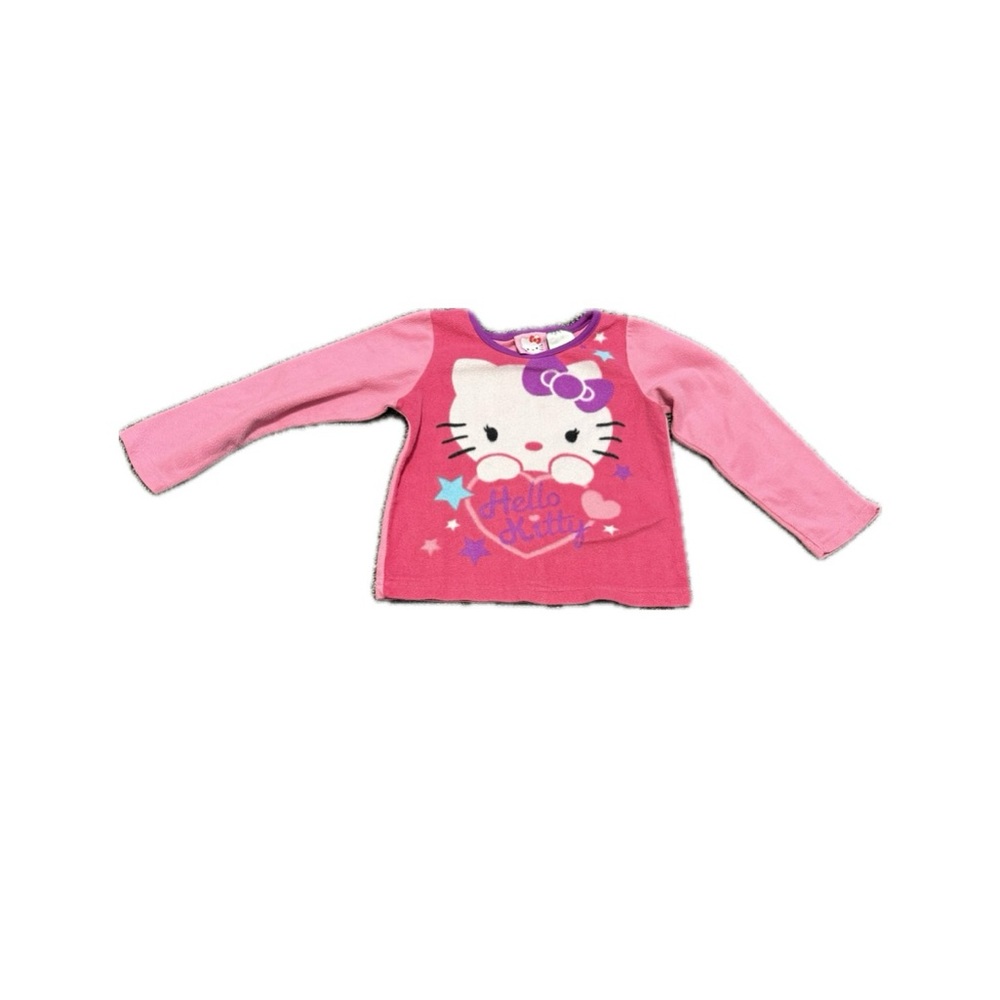 Hello Kitty Pink and Purple Long Sleeve Tee